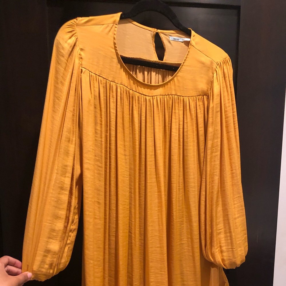 Mustard Yellow Urban Outfitters Dress